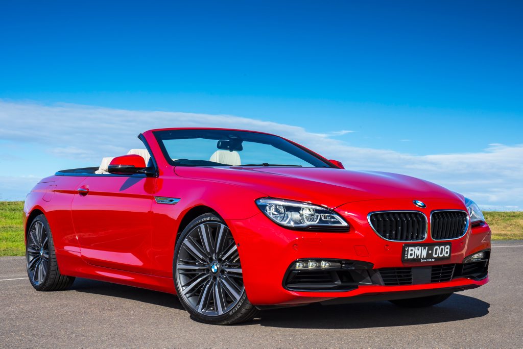 The BMW 640i Convertible. The BMW 640i Convertible.